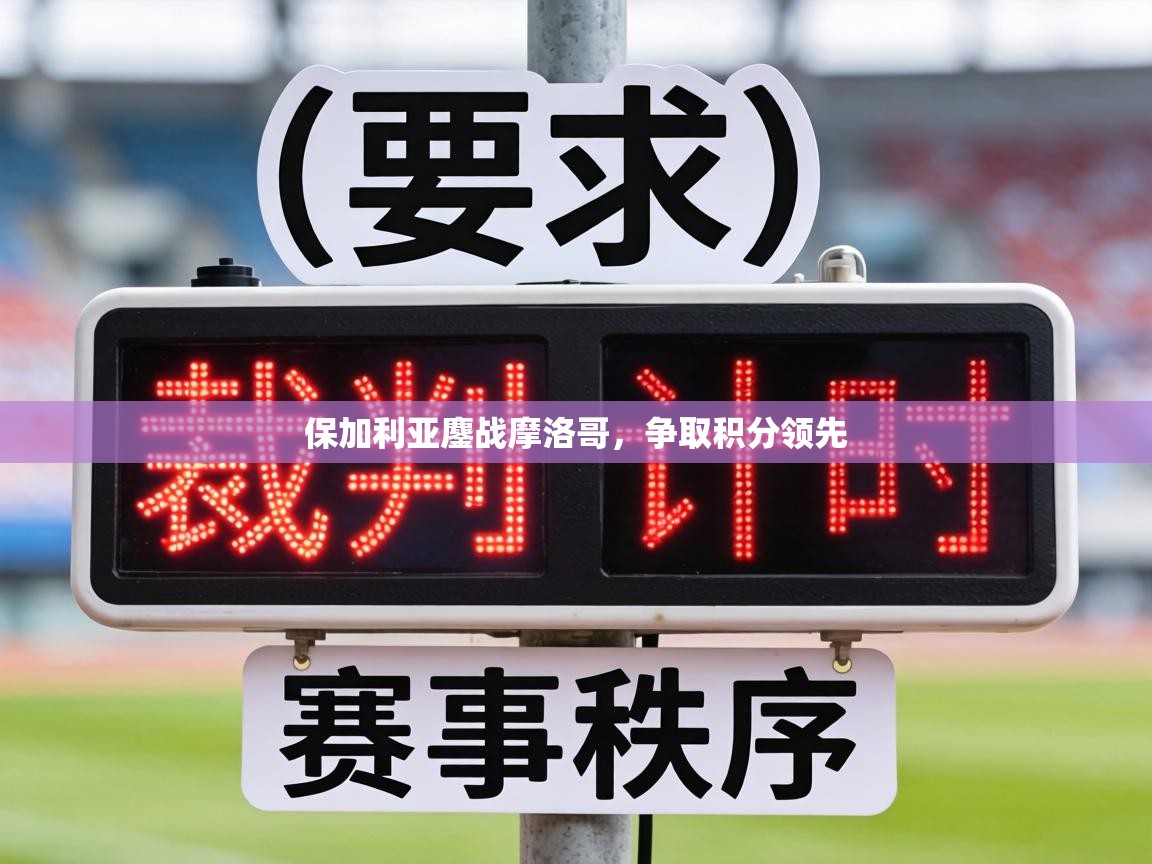 保加利亚鏖战摩洛哥，争取积分领先  第1张